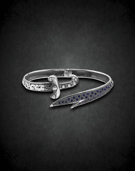 Zülfikar Kılıcı Gümüş Erkek Bilekliği