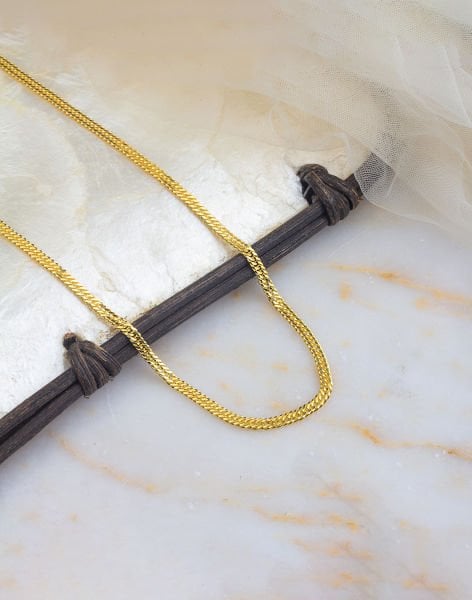 925 Ayar Örgü Modeli Zincir Gümüş Kolye