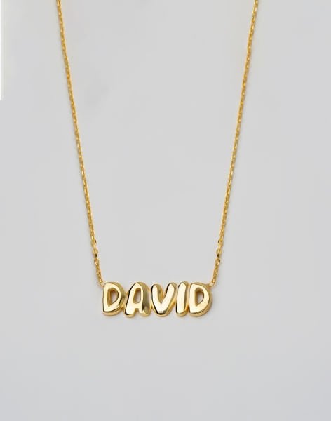 Solid Bubble İsimli Kolye Forse Zincir