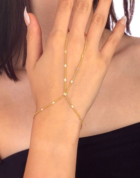 925 Ayar Gümüş Pullu Zincir Şahmeran