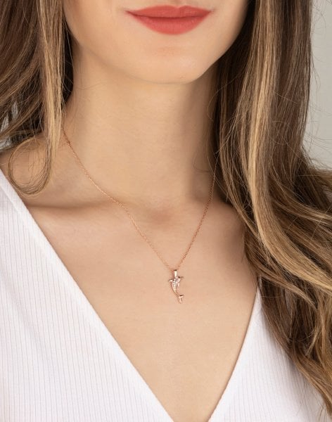 925 Ayar Gümüş Yunus Kolye