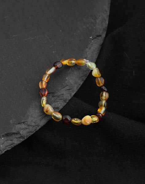 Kehribar Bebek Bilekliği