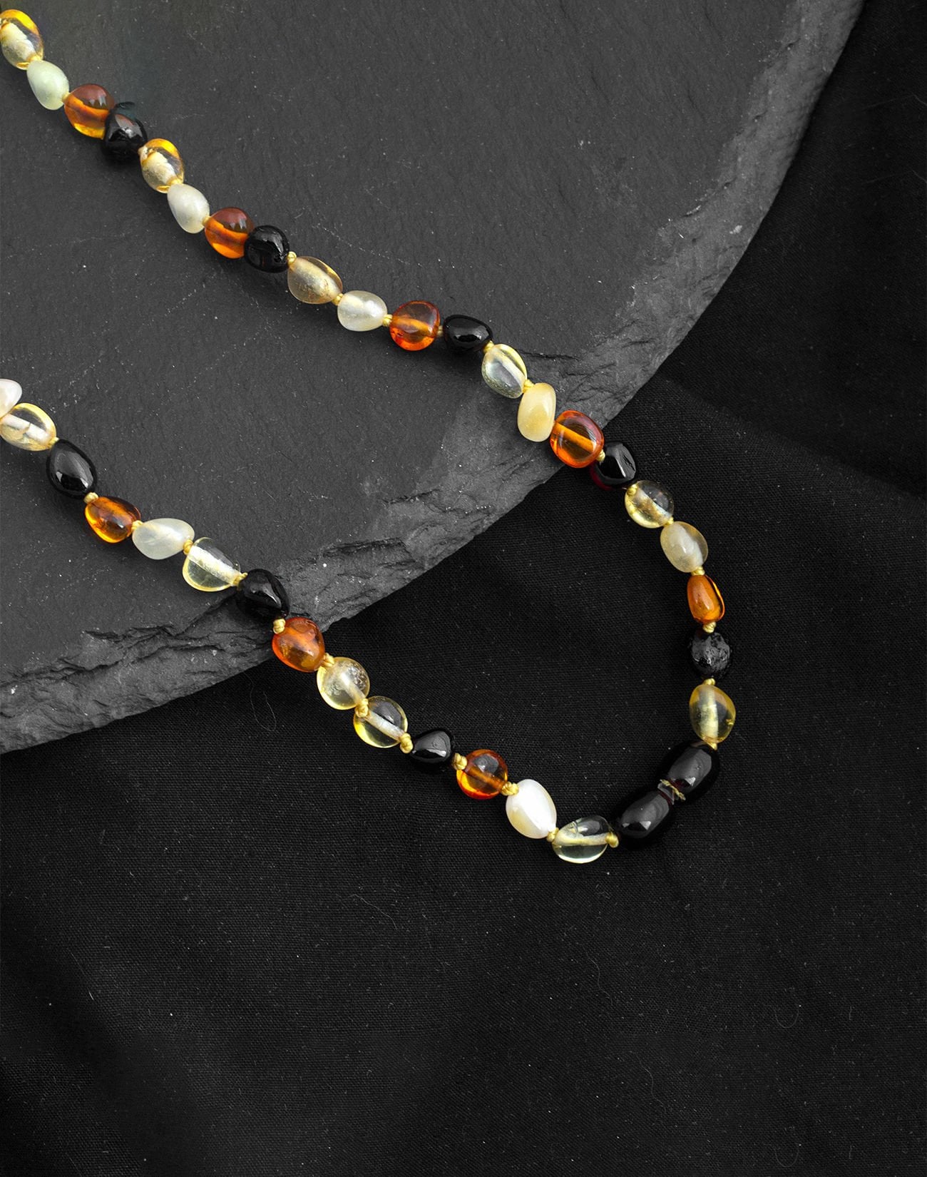 Kehribar Çocuk Kolyesi