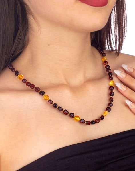 Yetişkin Kehribar Kolye