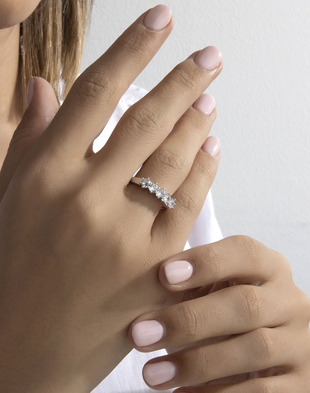 Beştaş Gümüş Yüzük 12 - Rodyum Kaplama