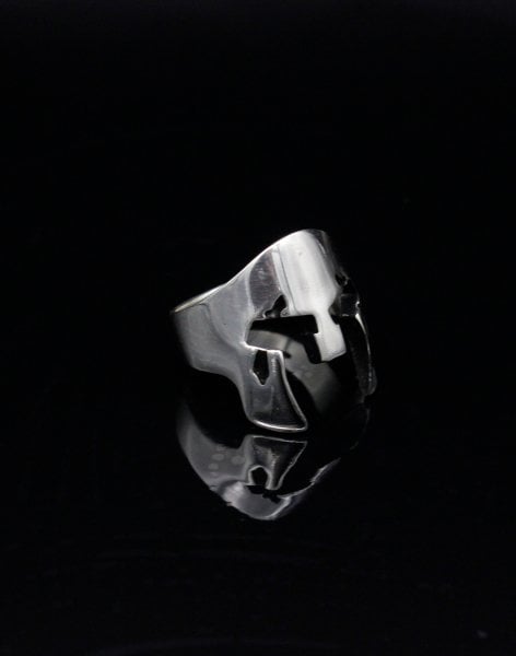 Miğfer Gümüş Erkek Yüzüğü