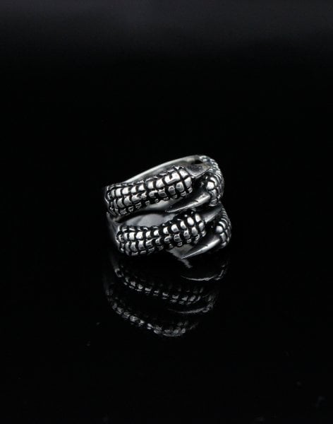 Kartal Pençesi Gümüş Erkek Yüzüğü