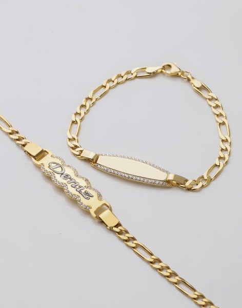 Pırlanta Tasarım Gümüş Çocuk Bilekliği