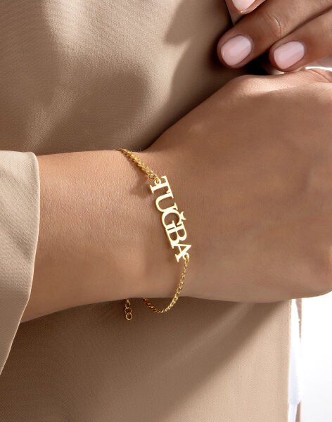 Kişiye Özel Gurmet Zincirli Bileklik