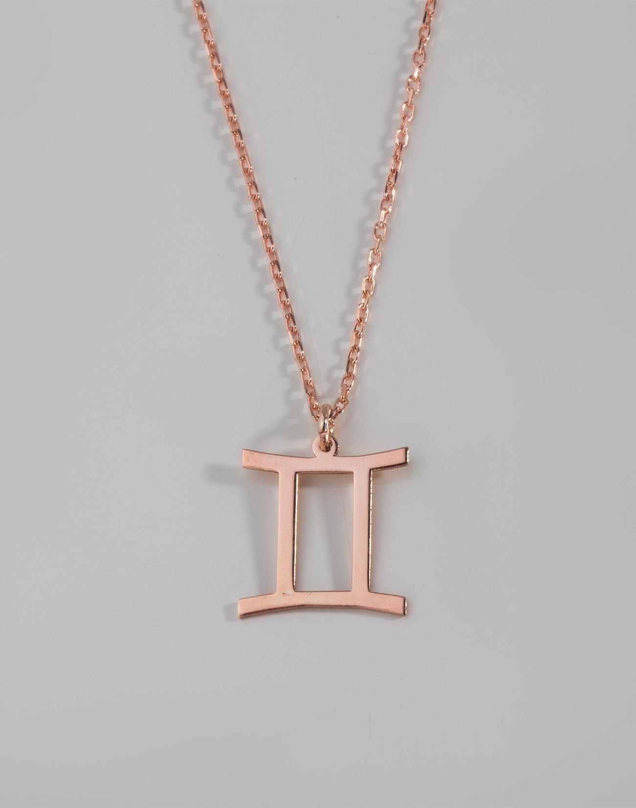 925 Ayar Gümüş Burç Kolye