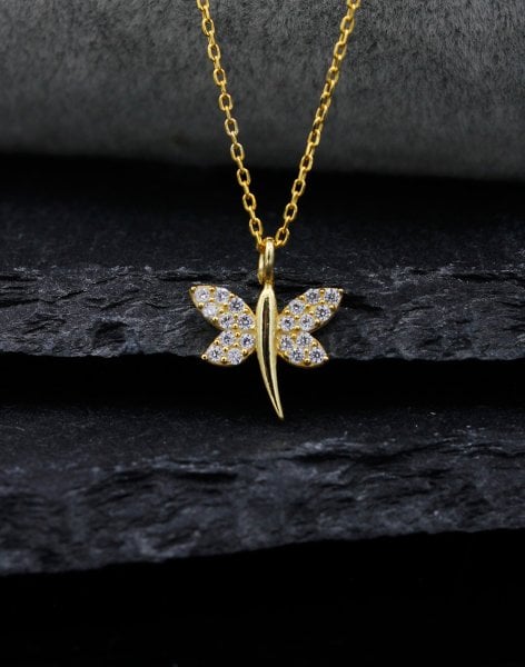 Tiny Gümüş Yusufçuk Kolye