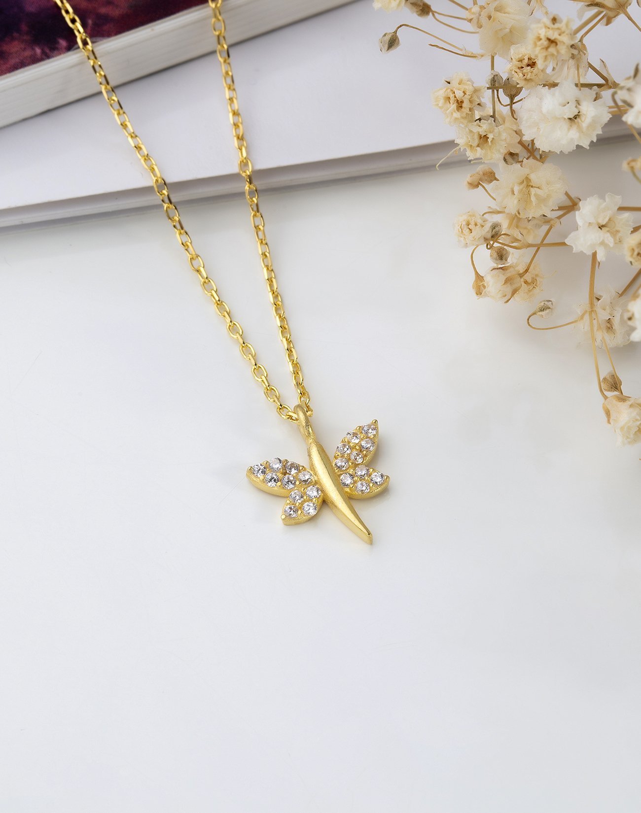 Tiny Gümüş Yusufçuk Kolye