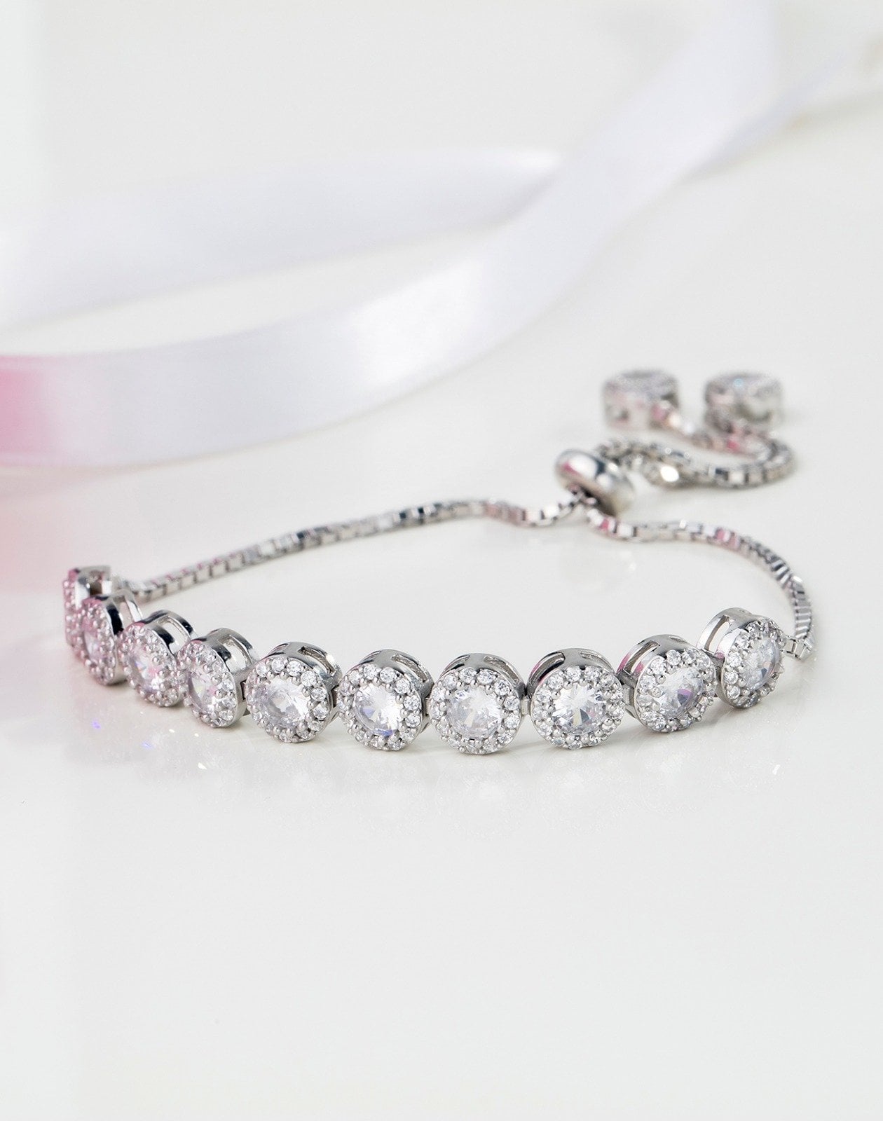 Asansörlü Gümüş Bileklik