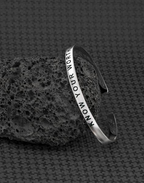 Kişiye Özel İsimli Kelepçe Bileklik