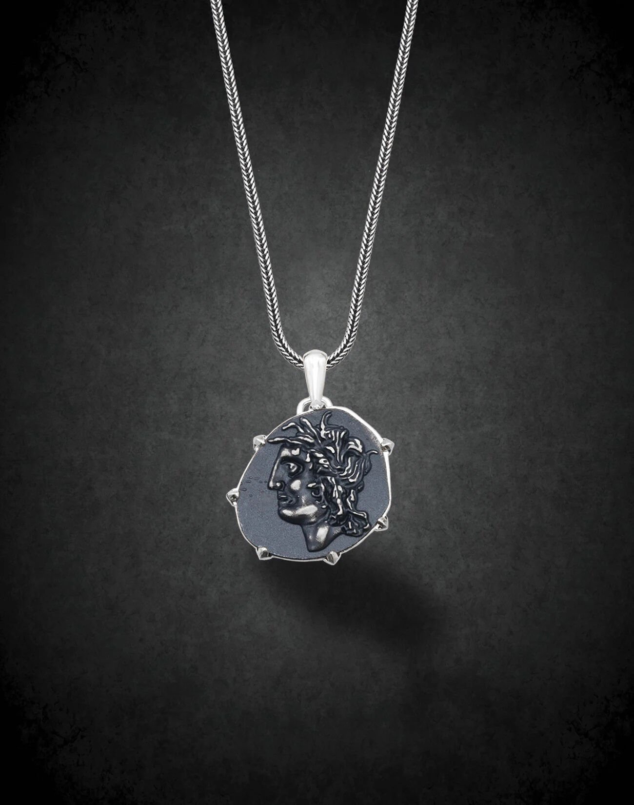 Başak Burcu Gümüş Kolye