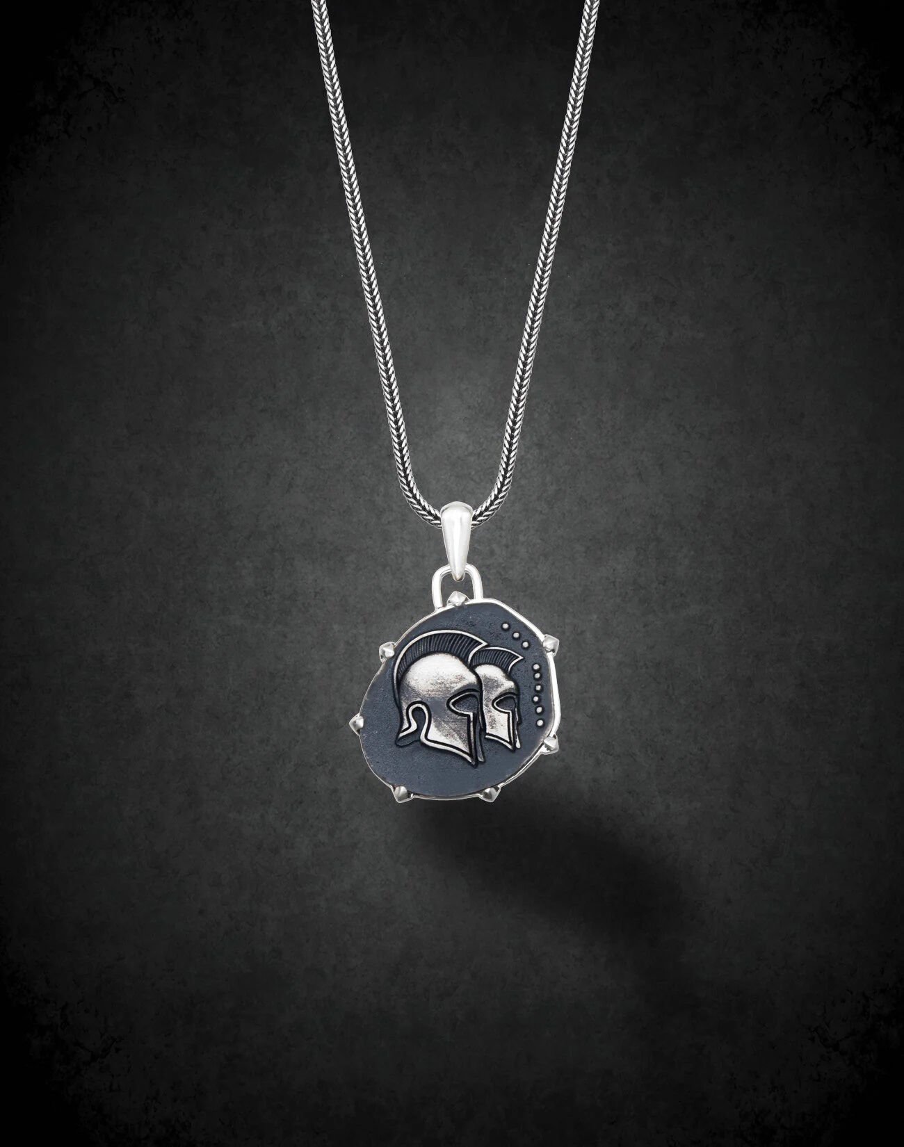 İkizler Burcu Gümüş Kolye