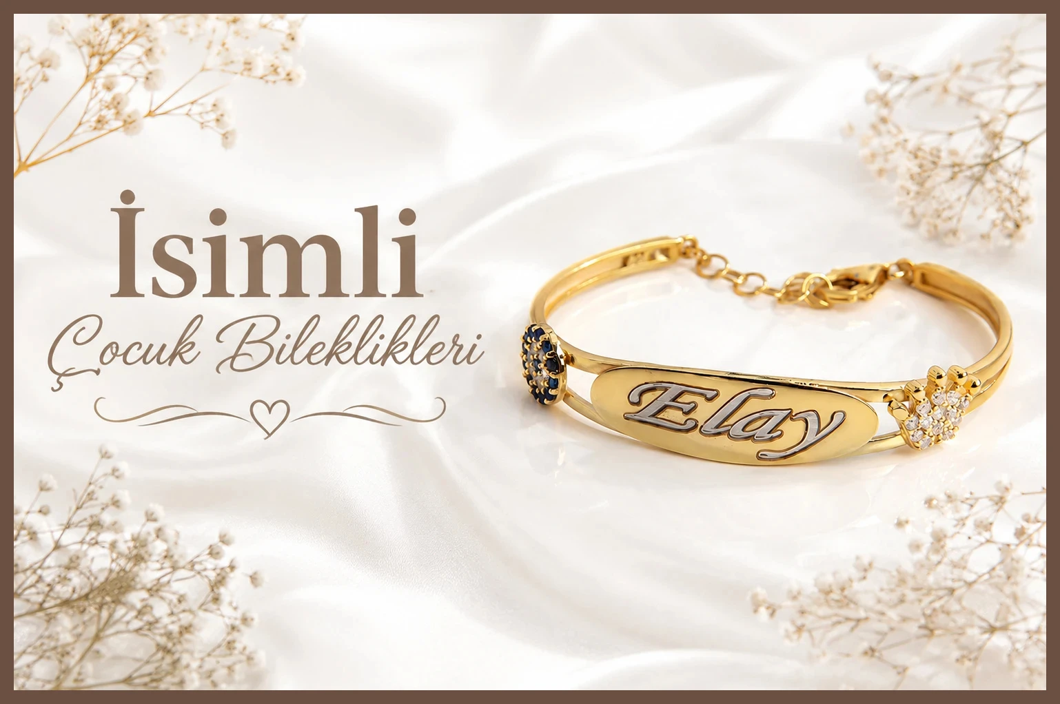 isimli çocuk bileklikleri